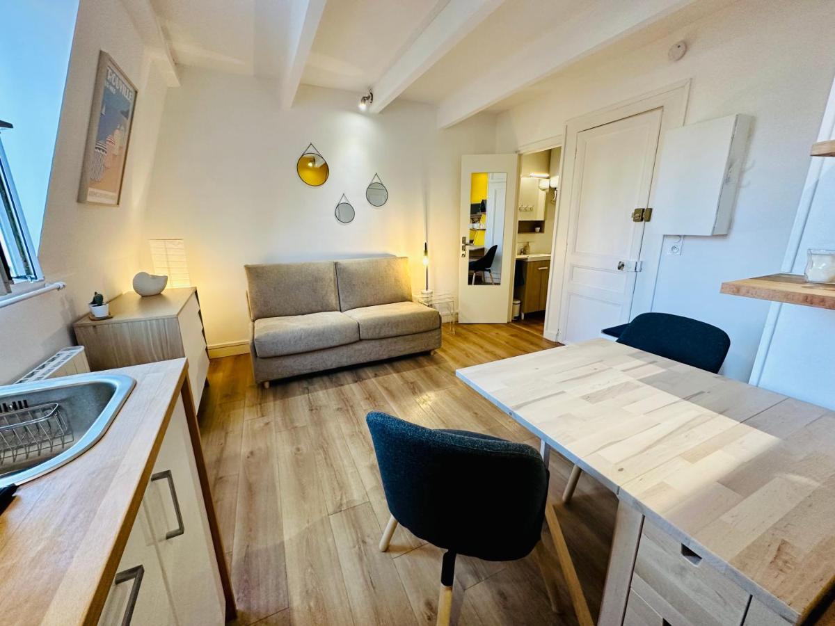 טרוביל-סור-מאר Studio Hissez Haut - Idealement Place, Plage, Restaurants, Commerces מראה חיצוני תמונה